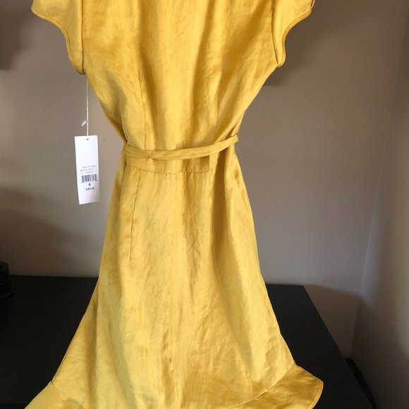 Nanette Lepore Absinthe Dress Size 6 in Marigold NWT - Picture 4 of 8